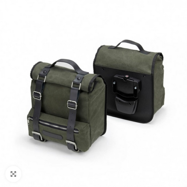 Benelli Canvas side bags Benelli - Military green